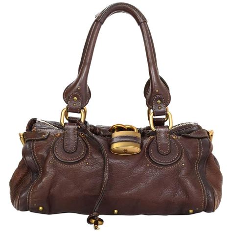 brown chloe bag.